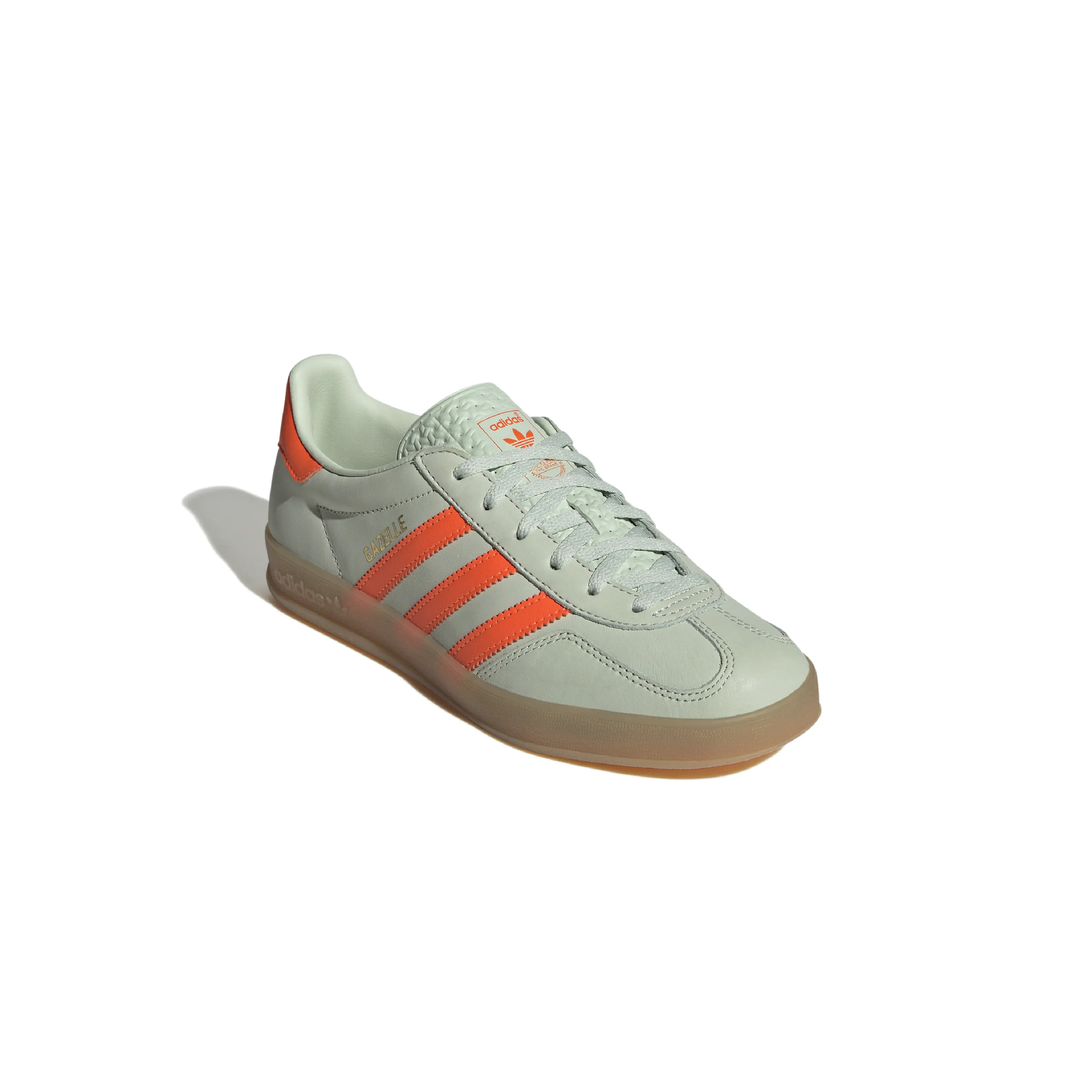 Adidas Gazelle Indoor Linen Green / Solar Orange / Gum
Originals