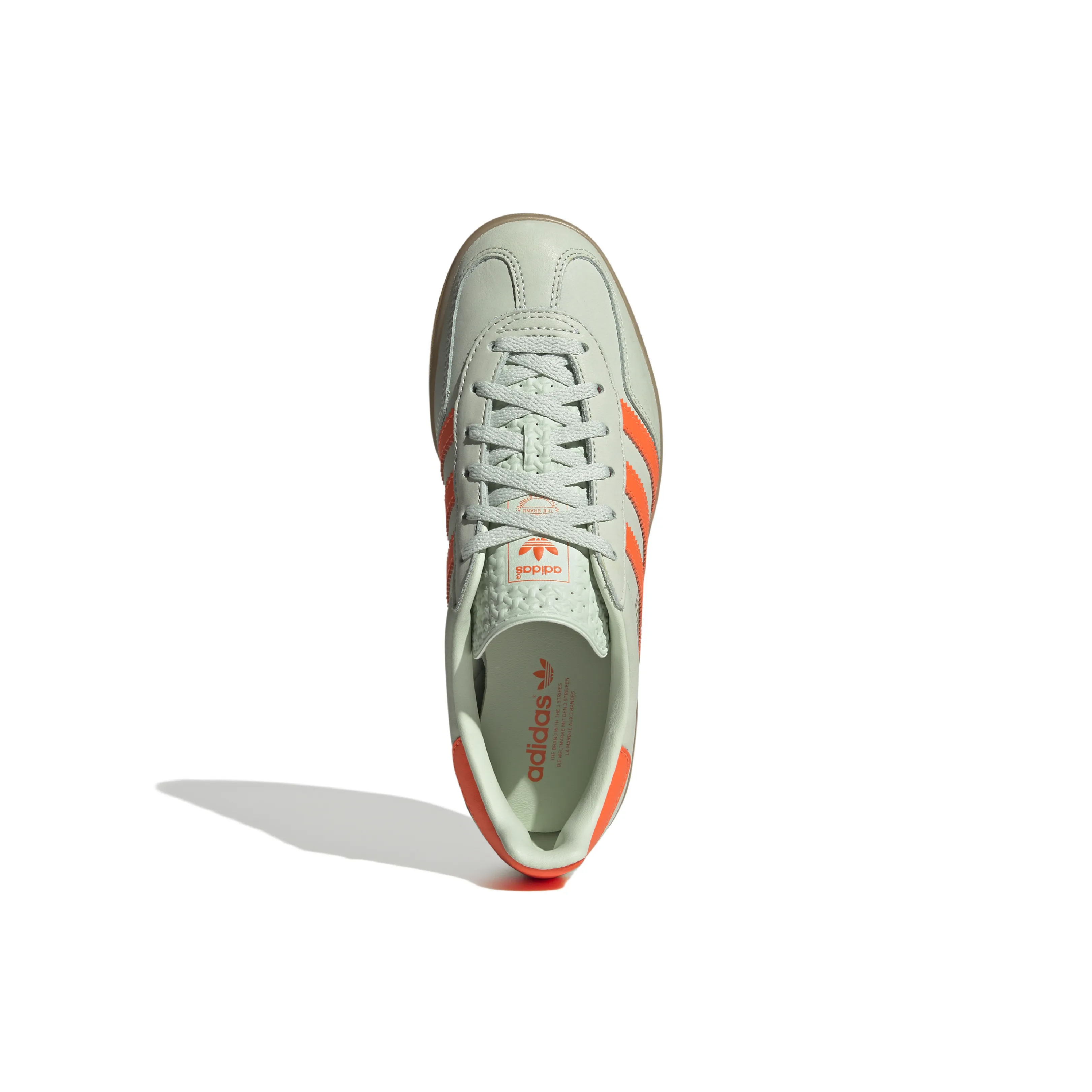 Adidas Gazelle Indoor Linen Green / Solar Orange / Gum
Originals
