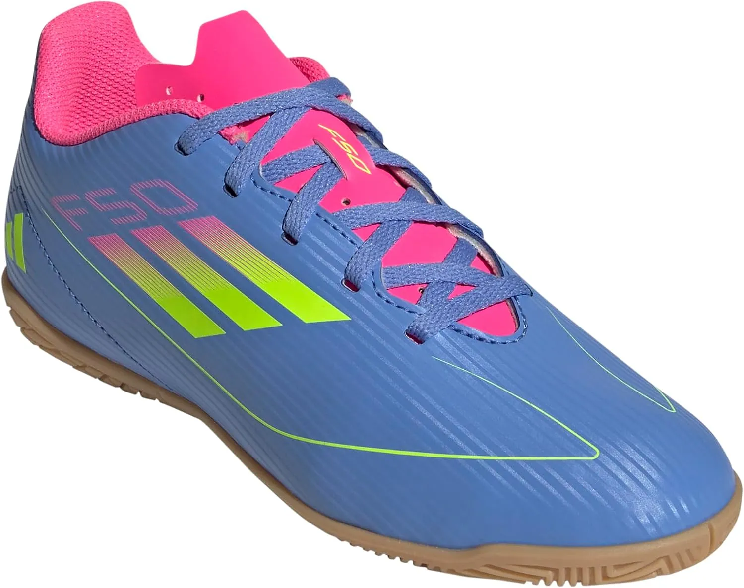 adidas Unisex-Child F50 Club Indoor Soccer Shoes (Little Big Kid) Sneaker