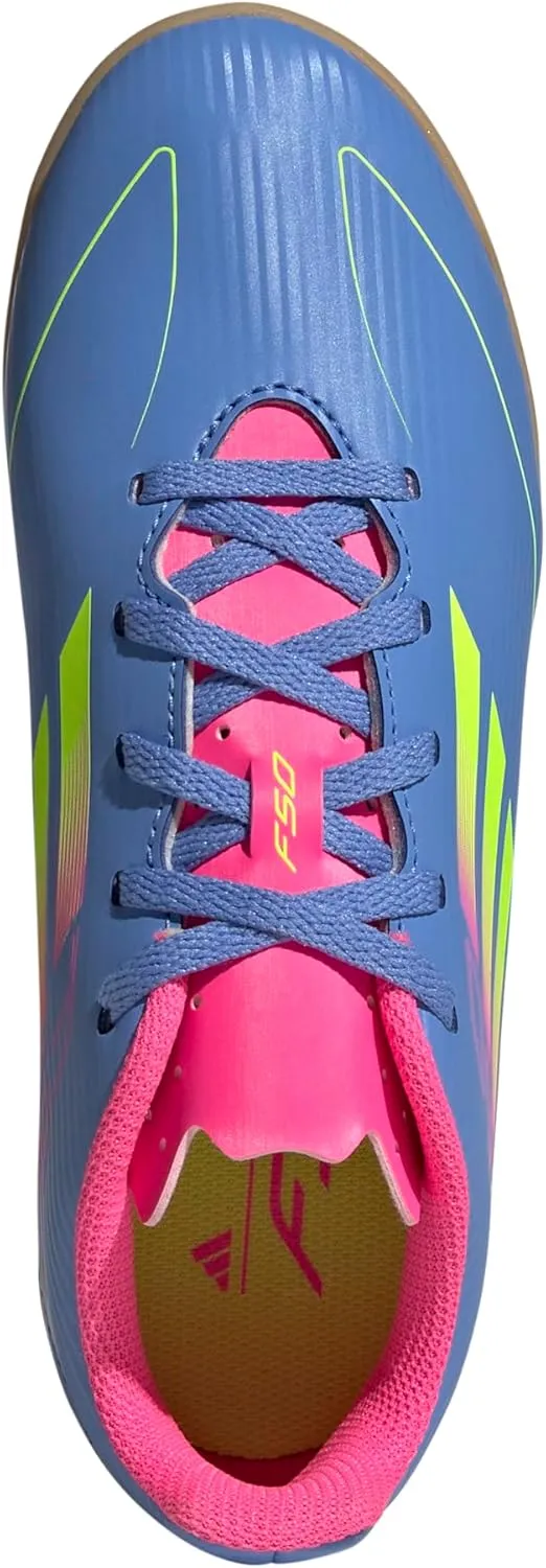adidas Unisex-Child F50 Club Indoor Soccer Shoes (Little Big Kid) Sneaker