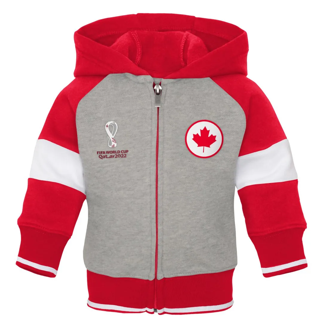 Canada Soccer Toddler Hood & Pant Set