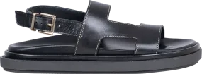 Lorelei Leather Sandals - Black
