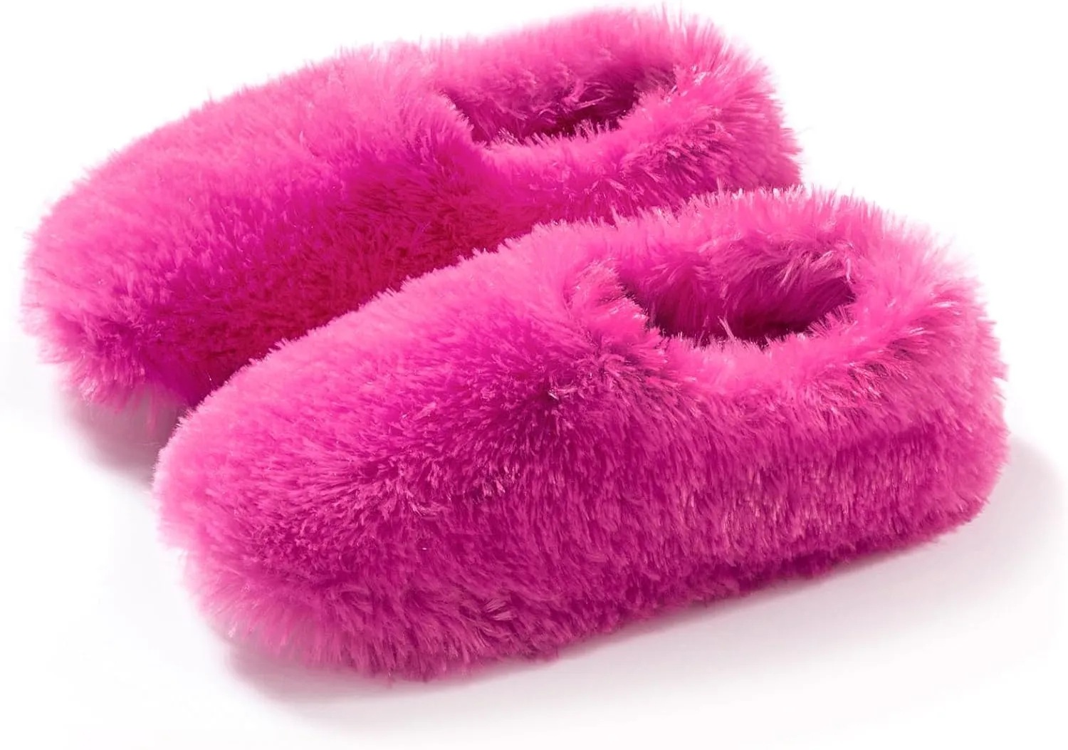 Onmygogo Fuzzy Winter Indoor Slippers for Women